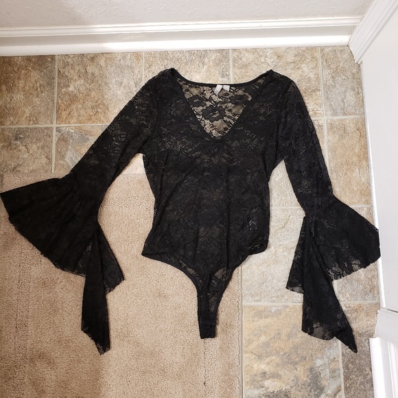 ASOS Tops - Lace ASOS thong bodysuit